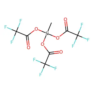 Acetic acid, 2,2,2-trifluoro-, 1,1',1''-(methylsilylidyne) ester structure