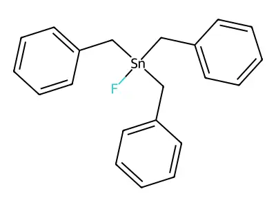 Tribenzylfluorostannane structure