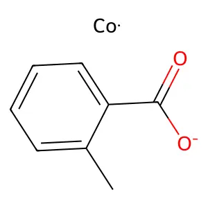 甲基苯甲酸钴盐 (1:?) structure