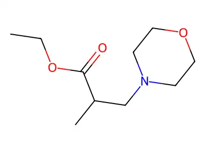 Ethyl 2-Methyl-3-morpholinopropanoate structure