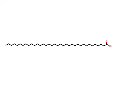 Hexatriacontanoic acid structure