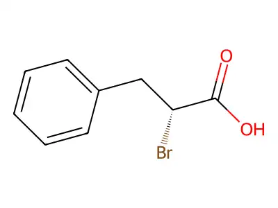 2-溴-3-苯基丙酸 structure
