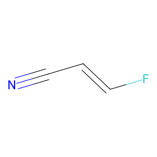 1-Fluoropropenenitrile structure