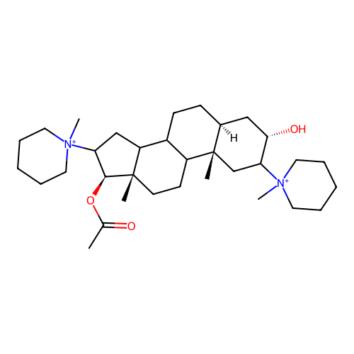 3-Desacetylpancuronium structure