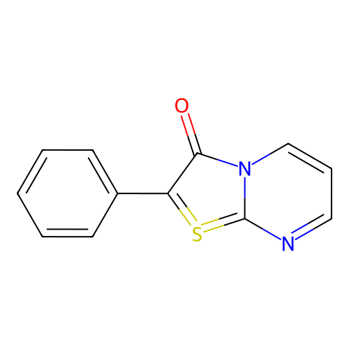 2-Phenyl[1,3]thiazolo[3,2-a]pyrimidin-4-ium-3-olate structure