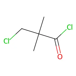 3-氯-2,2-二甲基丙酰氯 structure