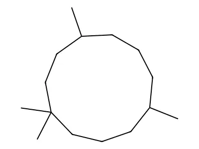 Humulane structure