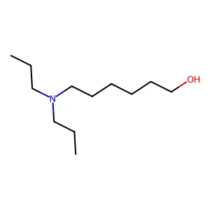 6-Dipropylamino-1-hexanol structure