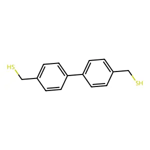 4,4'-Bis(mercaptomethyl)biphenyl structure