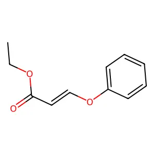 Ethyl 3-phenoxyprop-2-enoate structure
