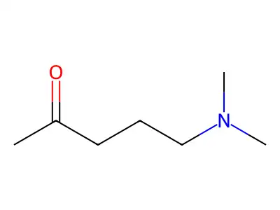5-Dimethylamino-pentan-2-one structure