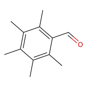 Benzaldehyde, 2,3,5,6-tetramethyl-4-(methyl-d)- structure