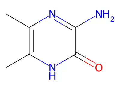 3-Amino-5,6-dimethylpyrazin-2-ol structure