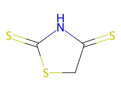 2,4-Thiazolidinedithione structure