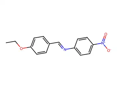 1-(4-ethoxyphenyl)-N-(4-nitrophenyl)methanimine structure