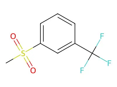 Bis[3-trifluoro methylbenzyl]sulfone structure