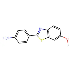 4-(6-Methoxy-1,3-benzothiazol-2-yl)aniline structure