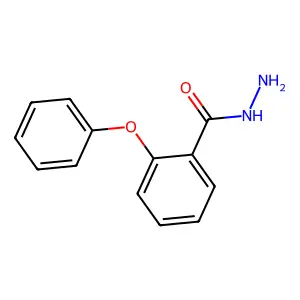 2-苯氧基苯甲酰肼 structure