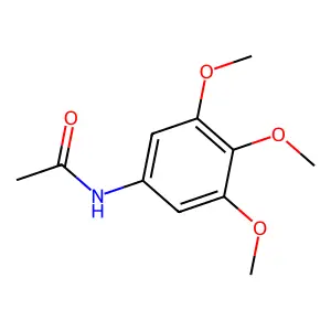 N-(3,4,5-Trimethoxyphenyl)acetamide structure