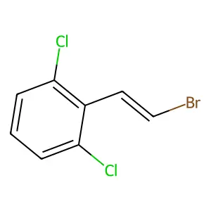 2-[(E)-2-bromovinyl]-1,3-dichlorobenzene structure