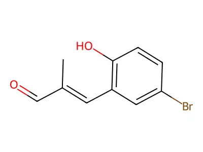 3-(5-Bromo-2-hydroxy-phenyl)-2-methyl-prop-2-enal structure