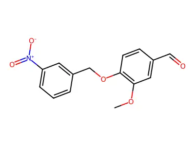 3-Methoxy-4-[(3-nitrobenzyl)oxy]benzaldehyde structure