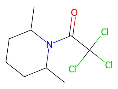 2,2,2-Trichloro-1-(2,6-dimethylpiperidin-1-yl)ethanone structure