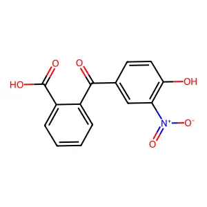 2-(4-Hydroxy-3-nitrobenzoyl)benzoic acid structure