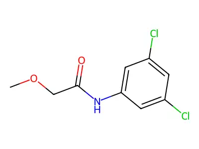 N-(3,5-dichlorophenyl)-2-methoxyacetamide structure