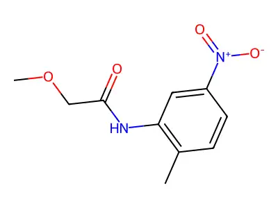 2-methoxy-N-(2-methyl-5-nitrophenyl)acetamide structure