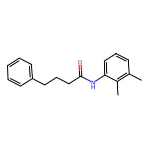 N-(2,3-dimethylphenyl)-4-phenylbutanamide structure