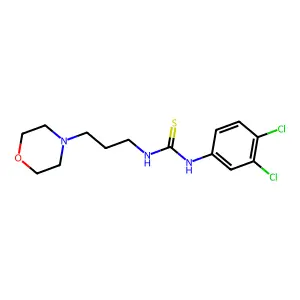 1-(3,4-Dichlorophenyl)-3-[3-(morpholin-4-yl)propyl]thiourea structure