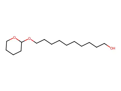 1-Decanol, 10-((tetrahydro-2H-pyran-2-yl)oxy)- structure