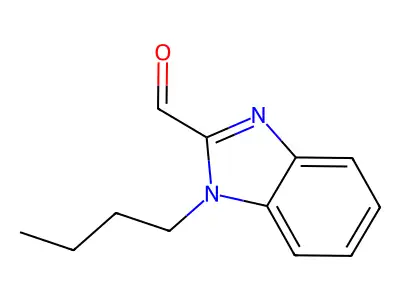 1-butyl-1H-1,3-benzodiazole-2-carbaldehyde structure