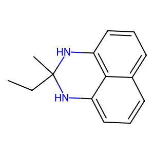 1H-Perimidine, 2-ethyl-2,3-dihydro-2-methyl- structure