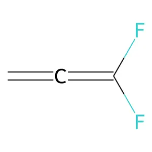 1,1-Difluoro-1,2-propadiene structure