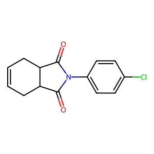 2-(4-Chlorophenyl)-3a,4,7,7a-tetrahydro-1H-isoindole-1,3(2H)-dione structure