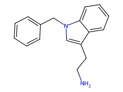 2-(1-Benzyl-1H-indol-3-yl)ethan-1-amine structure