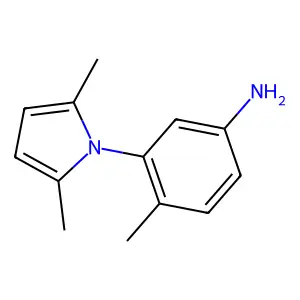 3-(2,5-Dimethyl-pyrrol-1-yl)-4-methyl-phenylamine structure