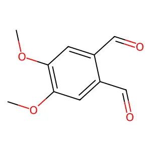 4,5-Dimethoxyphthalaldehyde structure