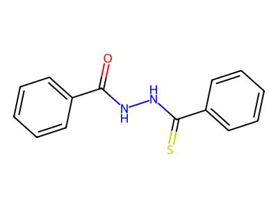 Benzoic acid, 2-(phenylthioxomethyl)hydrazide structure