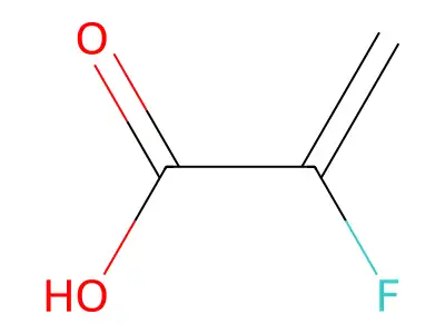 2-fluoropropenoic acid structure