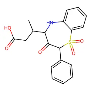 3-(1,1,3-trioxo-2-phenyl-4,5-dihydro-1 structure