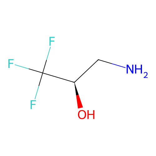 (2R)-3-amino-1,1,1-trifluoropropan-2-ol structure