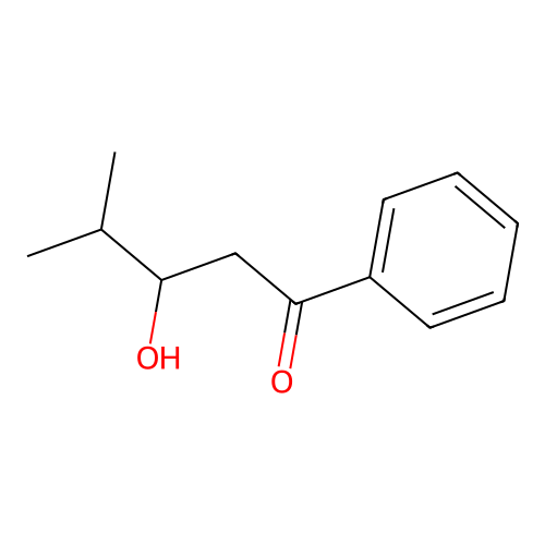 3-Hydroxy-4-methyl-1-phenyl-1-pentanone structure