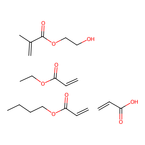 (C7-H12-O2.C6-H10-O3.C5-H8-O2.C3-H4-O2)x- structure