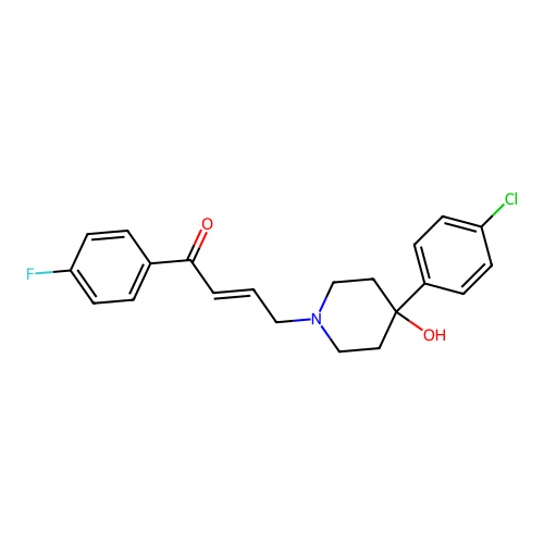 Haloperidol deriv. structure