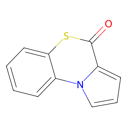 Pyrrolo[2,1-c][1,4]benzothiazin-4-one structure