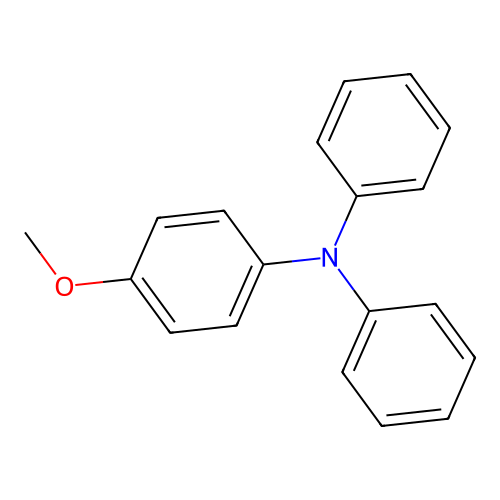 4-Methoxytriphenylamine structure