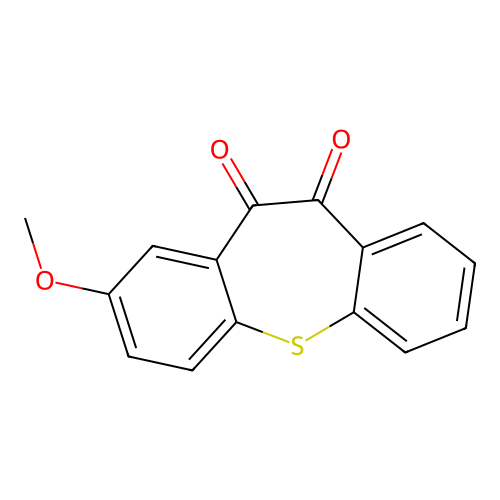 3-Methoxybenzo[b][1]benzothiepine-5,6-dione structure